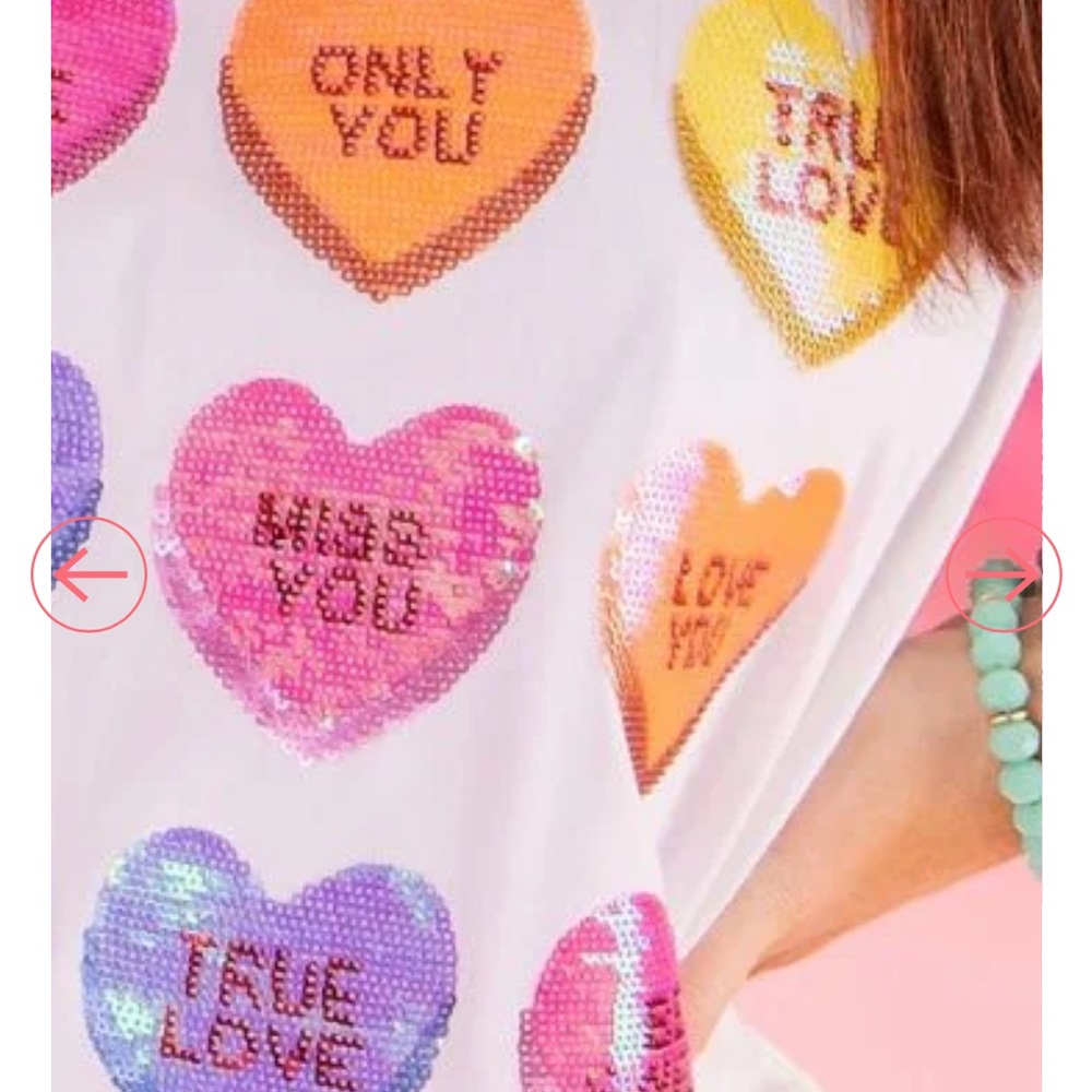 Queen of sparkles. Kids Valentine Tee